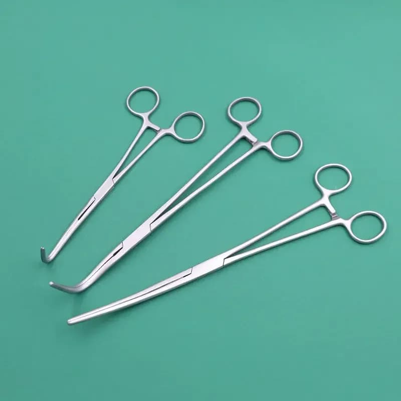 Pinça de expansão traqueal, pinça para fones de ouvido, pinça hemostática Roca, instrumentos cirúrgicos para animais de estimação B