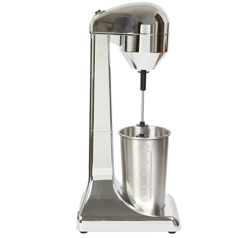 Espumador de leite elétrico 220V para café, aço inoxidável, copo com medidas