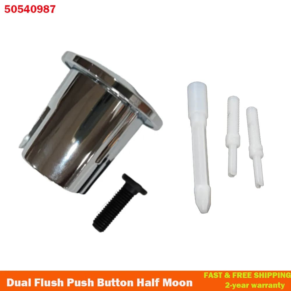Meia lua duplo flush botão, compatível com a Cisterna ROCA, D2D, novo estilo, AH0001800R, 822043001