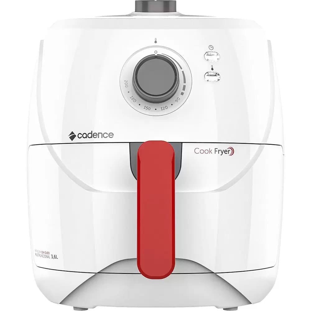 Fritadeira Sem Óleo 3,6L Cadence Cook Fryer Branca 220V