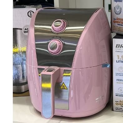 Fritadeira Elétrica Britânia Airfry BFR40RS - 1500W - 5L - 220V - Rosa