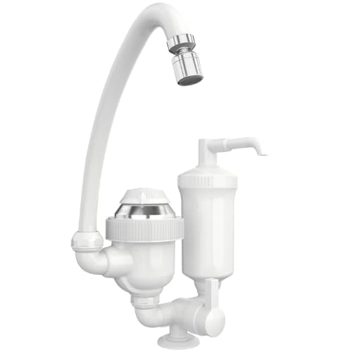 Torneira Elétrica de bancada com filtro Água 2 em 1 3T 220V 4400W TFB244 - Sintex