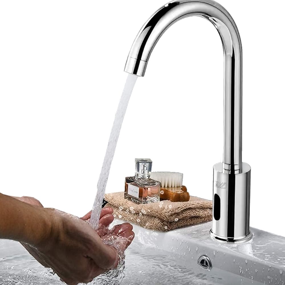 Torneira Touchless Inteligente com Funcao de Aproximacao Sensor de Movimento Bico Aerador Bica Alta
