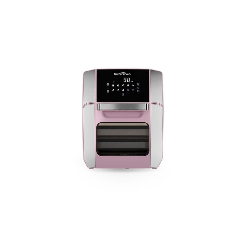 Fritadeira Air Fryer Oven Rosa Britânia 12L 1800W 110v
