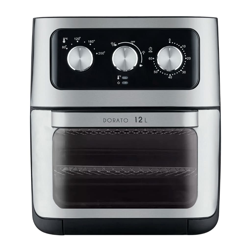 Fritadeira Air Fryer Oven Veronna Dorato Vaf1800a 4 Em 1 12 Litros 1700w Cor Preta