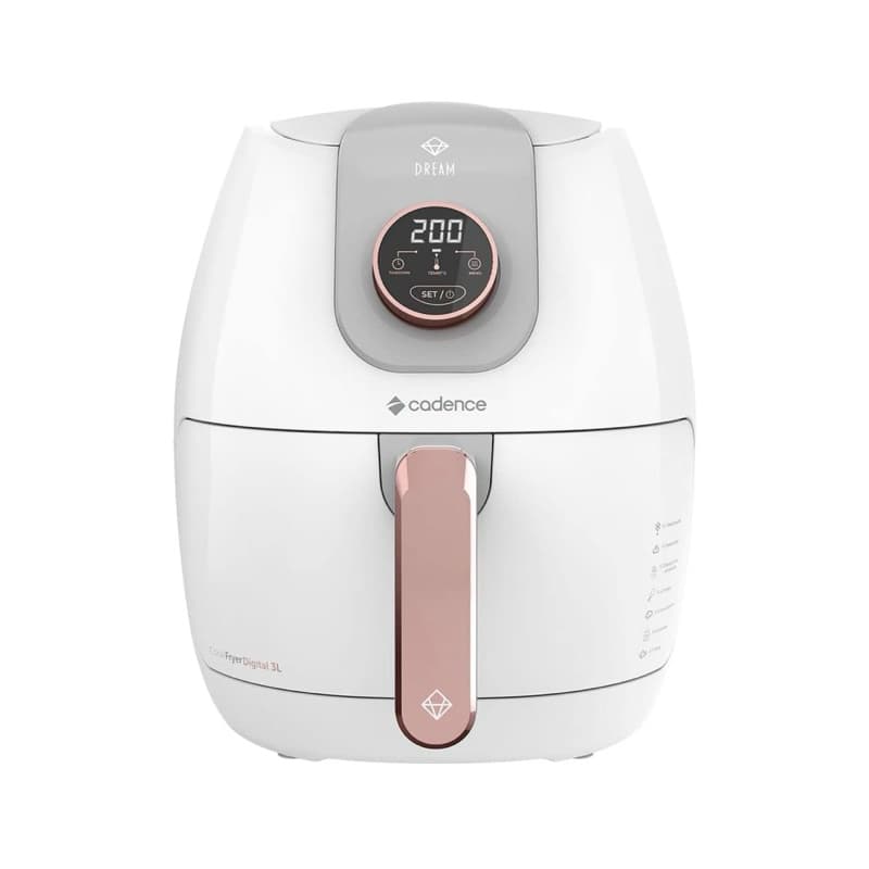 Air fryer Cadence Branca USADA Pouquíssimo tempo de Uso
