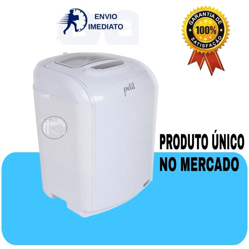 Lavadoura de Roupa Petit 1,2 Kg Branca 127V