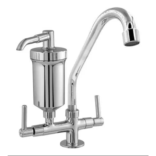 Torneira de cozinha com filtro - torneira de inox para cozinha - torneira de bancada - torneira giratória com filtro para cozinha