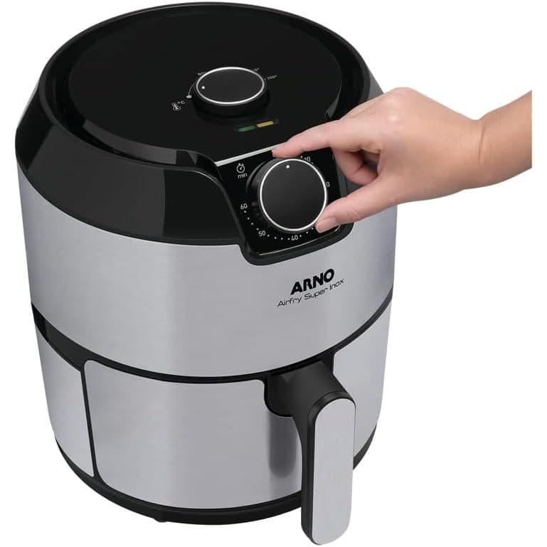 Arno Airfry Super Inox Cor Cinza - 110V