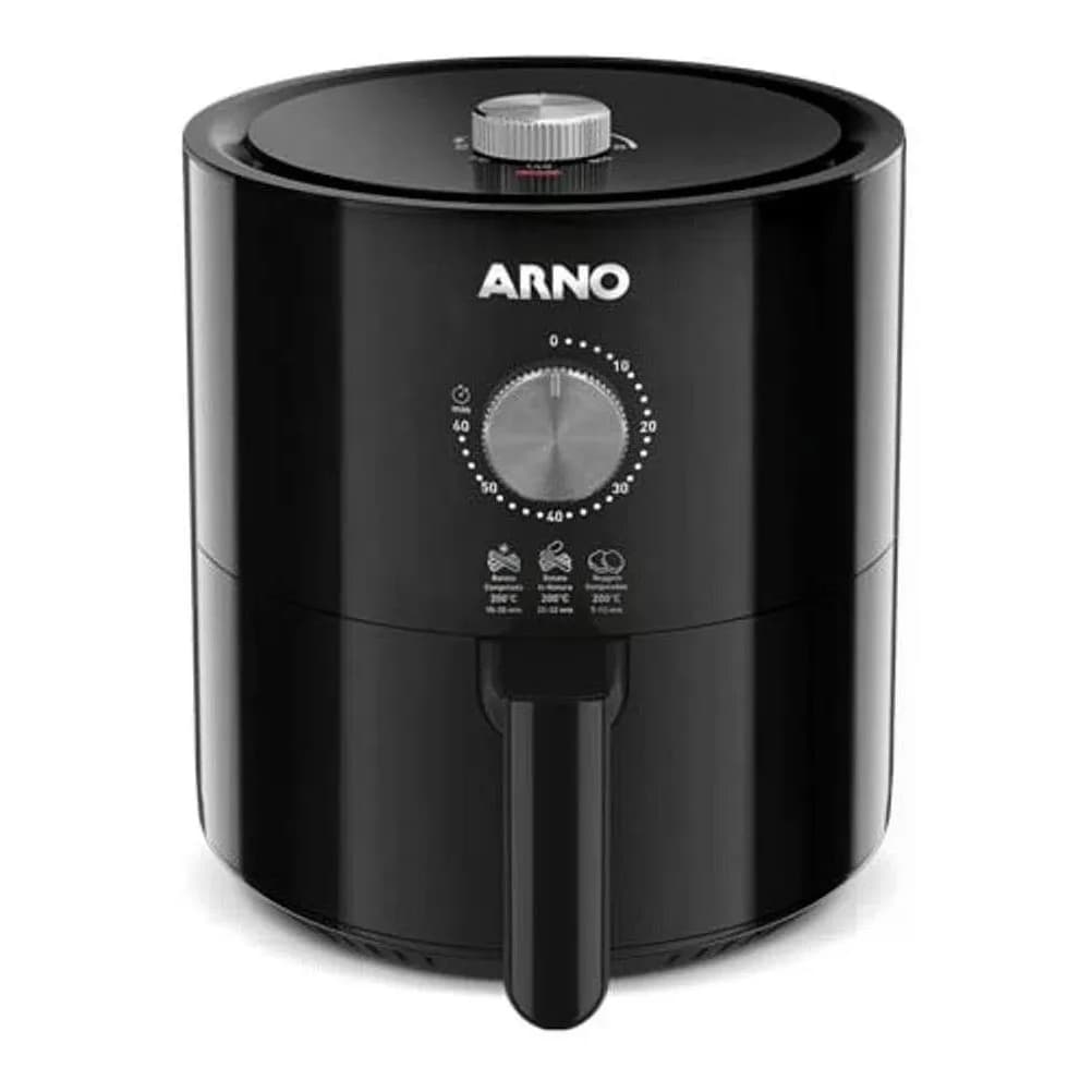 Airfryer Arno Ultra Preta Ufyp Cor Preto - 110V