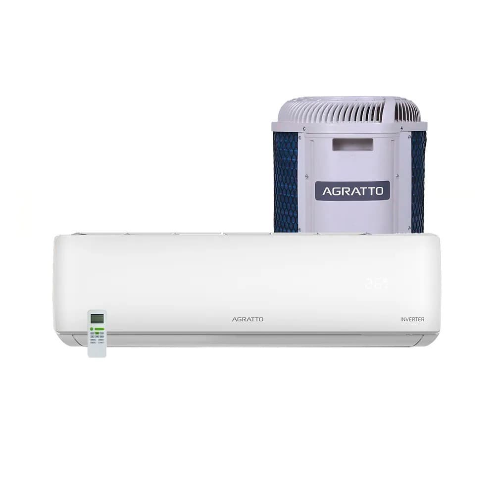 Ar Condicionado Split Inverter Agratto LIV TOP 18.000 BTU Frio 220V | Econômico e Sustentável