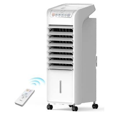 Climatizador de Ar Portátil Frio, 60W, 4,5L, Midea Branco 127V, 220V Branco ou Preto AKAF1