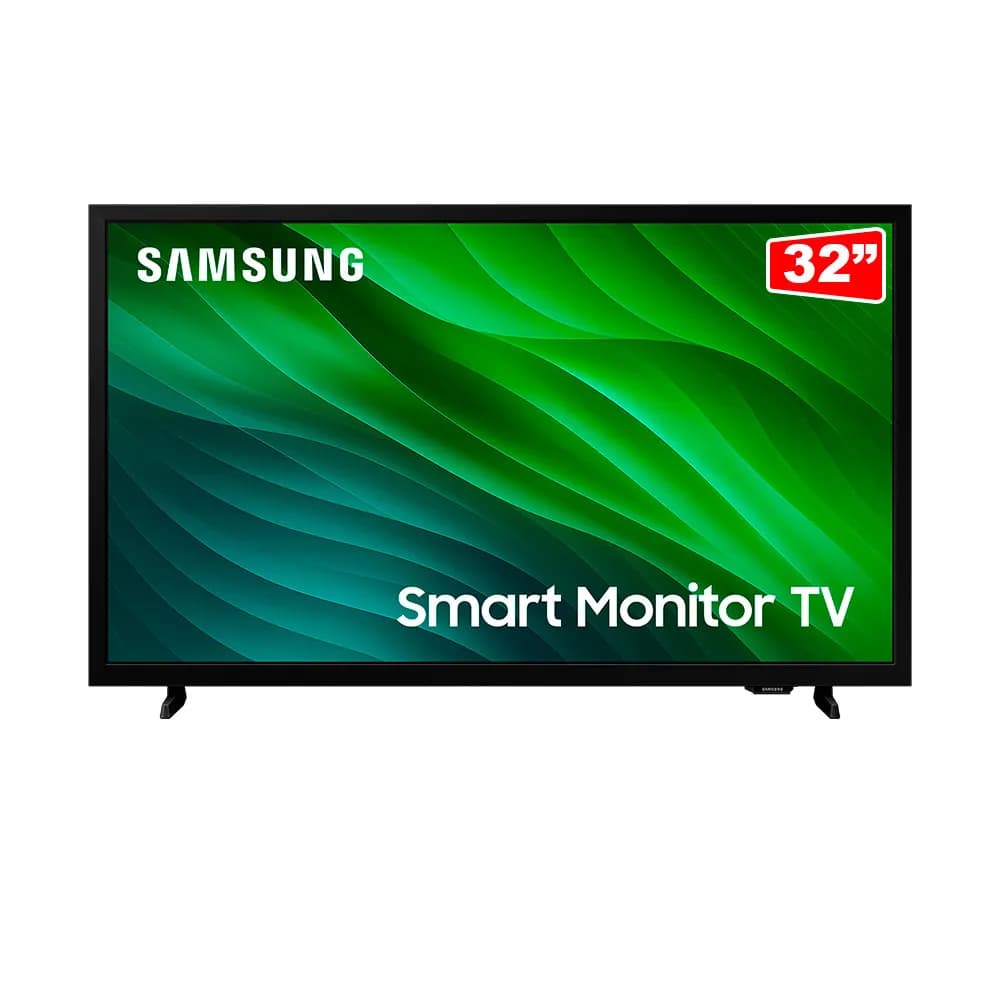 Smart TV Samsung 32" HD Tizen HDR Wi-Fi HDMI Bivolt Preta