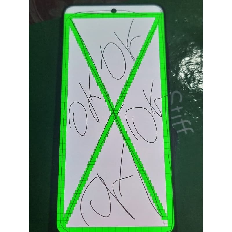 Tela Samsung S20 ultra OLED nova funciona digital sem detalhes tela curva