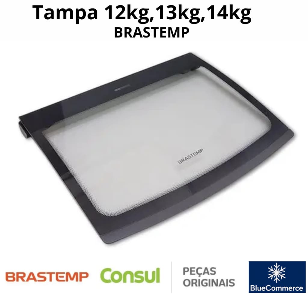 Tampa Para Maquina De Lavar 12kg,13kg,14kg Brastemp ORIGINAL