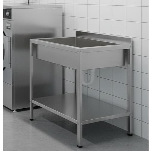 QUEIMA DE ESTOQUE - Tanque Cuba Industrial para Lavanderia em Aço Inox 304