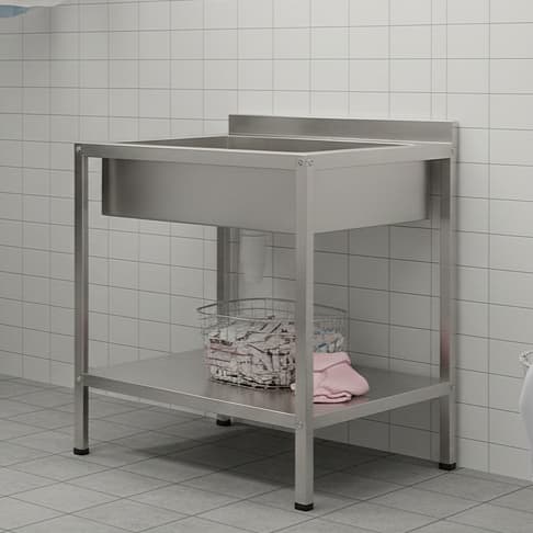 QUEIMA DE ESTOQUE - Tanque Industrial em Aço inox 70cm —  para Lavanderia