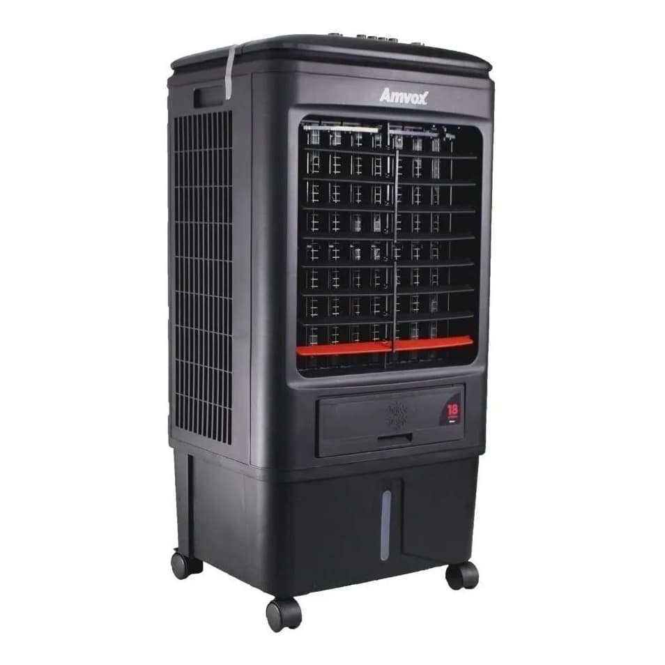 Climatizador Portátil Amvox Acl 018 Preto 90w 18l 220v