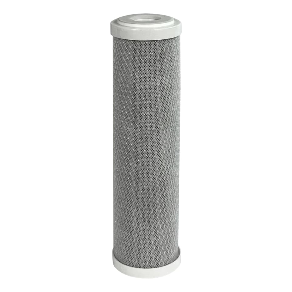 Refil Filtro Carbon Block 10" Cartucho de Carvão Ativado para purificador de água
