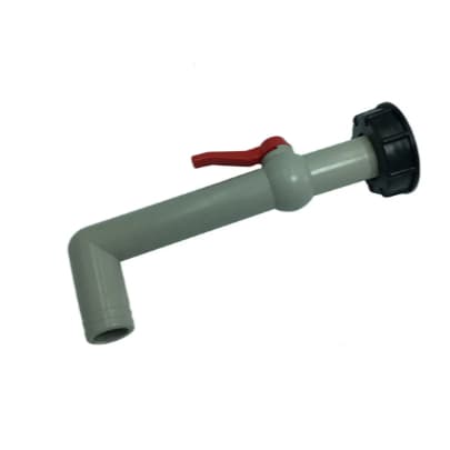 Adaptador para Reservatório IBC 1000L – Conexão 2" x 1" | Fácil Instalação