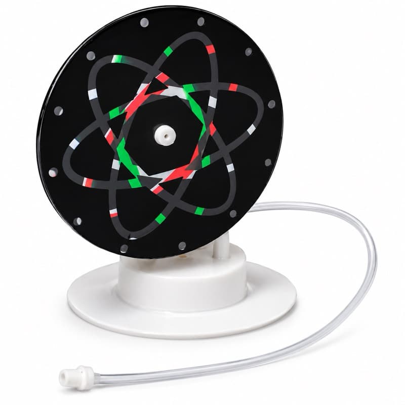 ENFEITE RODA ÁTOMO C/ MOVIMENTO - AERADOR P/ AQUÁRIOS