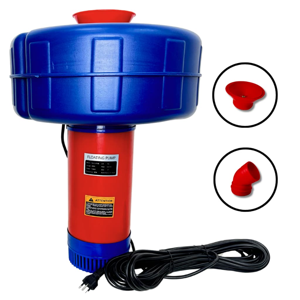 Aerador Chafariz Piscicultura 1.5cv 1.1kw 15 Metros Fio 220v