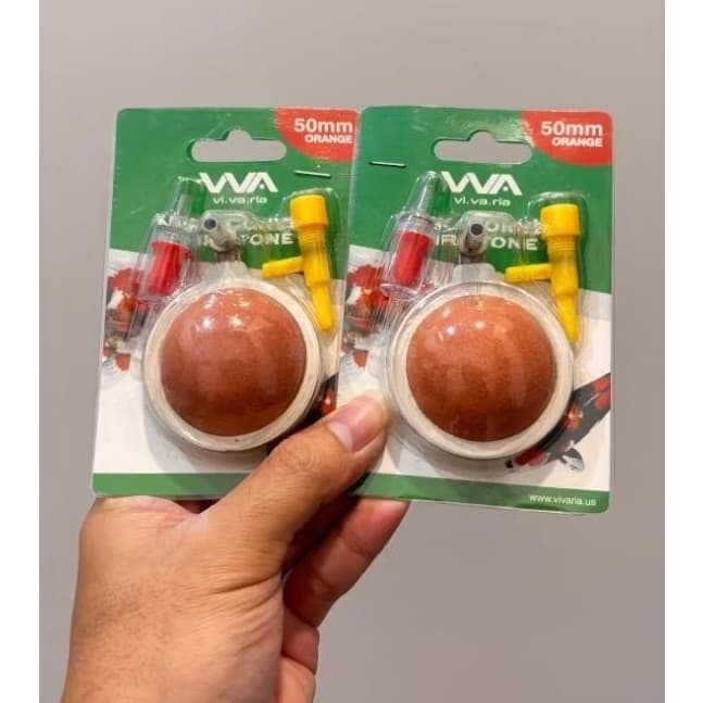 [100 % ORIGINAL] Vivaria Nano Convexo Airstone Pedra Aeradora Diâmetro 50mm Java Reef-De Aeração Convexa Aerador