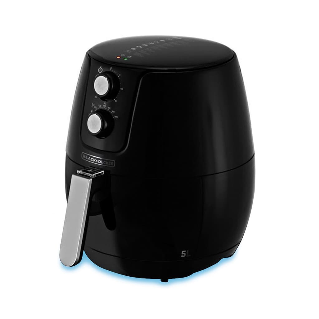 Fritadeira sem Óleo Black Decker AFM5 Preta 5L