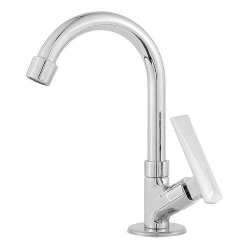 Torneira De Mesa Bancada Inox Metal Bancada Mesa 1/4 De Volta 2194 C68