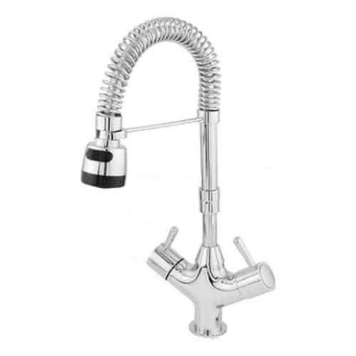Torneira De Mesa Bancada Misturador Monofuro Jato Furo Gourmet Giratória 3/4 067