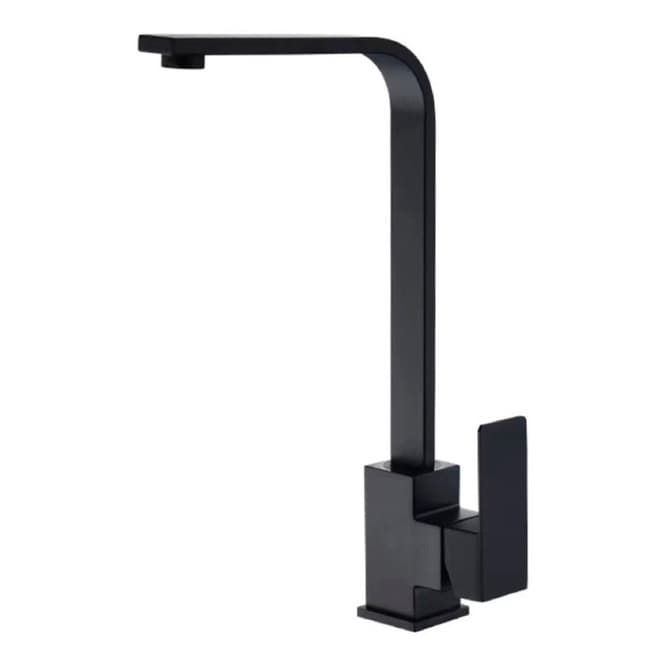 Torneira Gourmet Monocomando Slim L Inox 304 Preta Brinovar