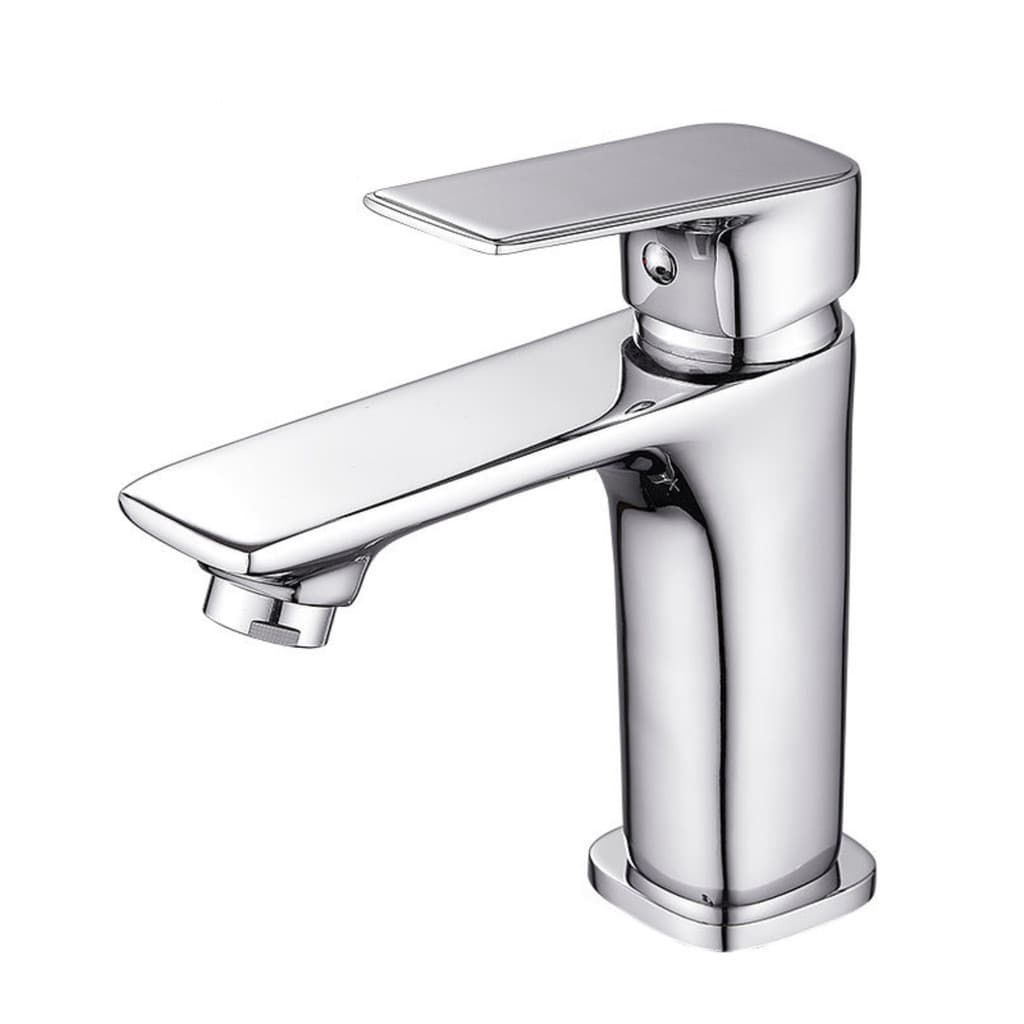 Torneira Monocomando Lavatório Bica Baixa Inox Cromado