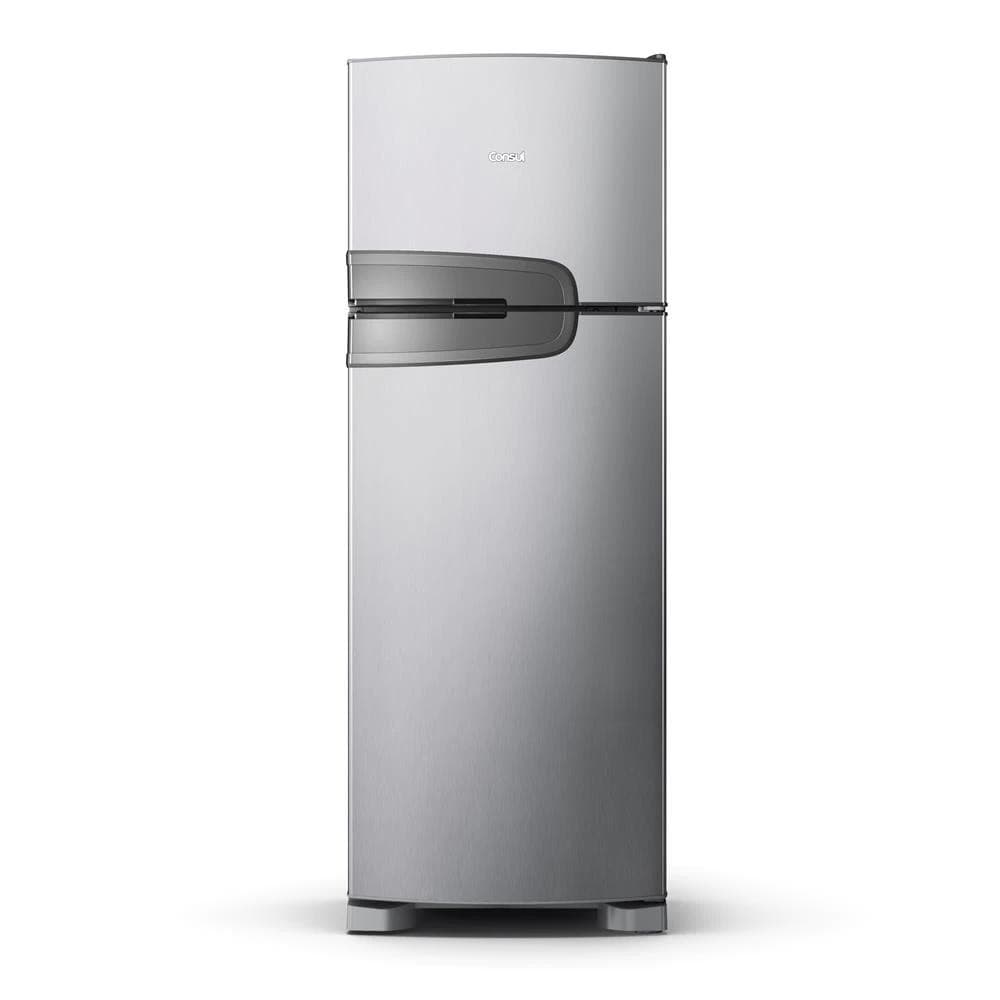 Geladeira Duplex Consul 340 Litros Frost Free Cor Inox CRM39AK - 110V