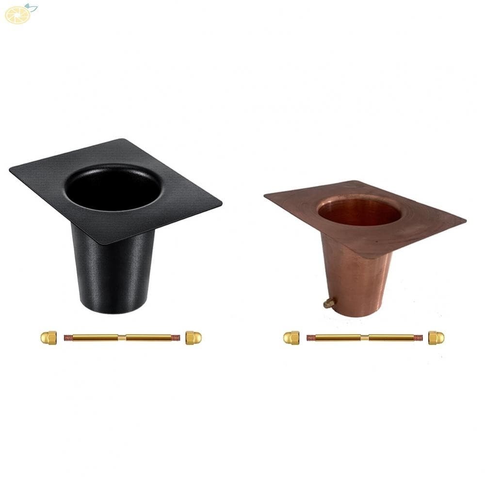 Conexão Perfeita Melhora A Instalação Da Corrente De Chuva Com Este Adaptador De Metal