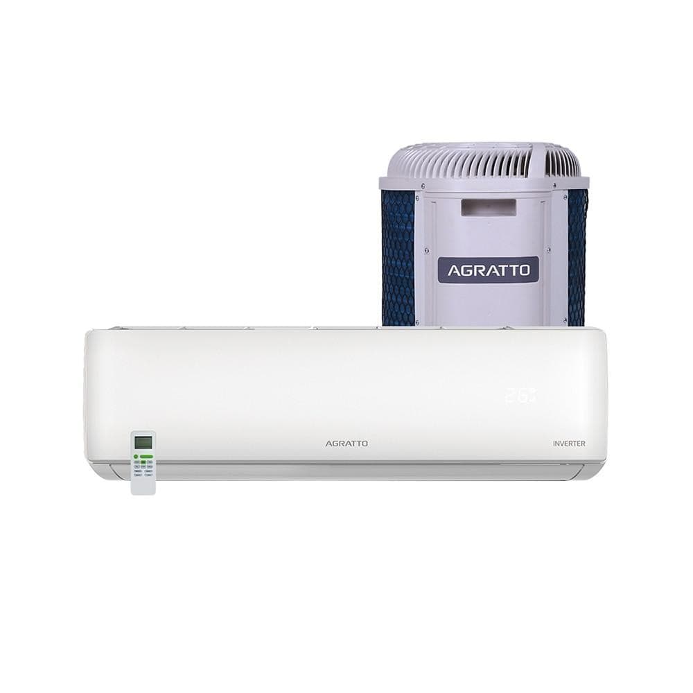 Ar Condicionado Split Agratto Inverter 12000 BTUs Frio ICST12F-02I Branco Silencioso Economia
