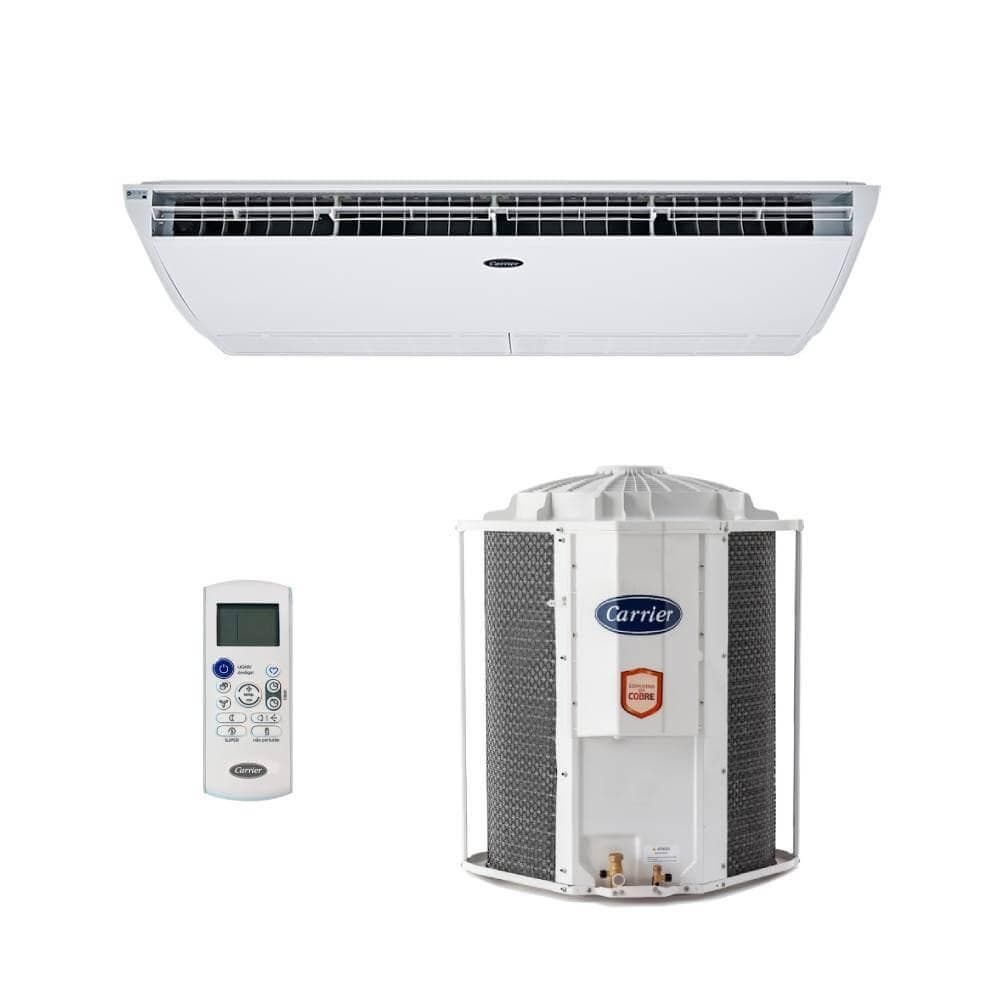 Ar Condicionado Split Teto Carrier Xperience 57000 BTUs Frio 42ZQB60C5 - 220V Trifásico