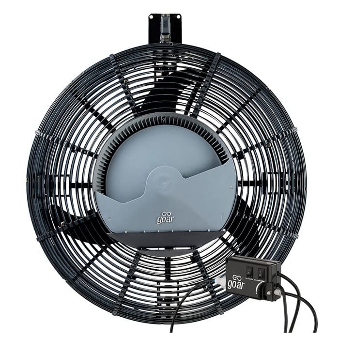 Climatizador de Ar de Parede 70cm Oscilante 230W Preto Goar Floripa FLPP012 (220V)