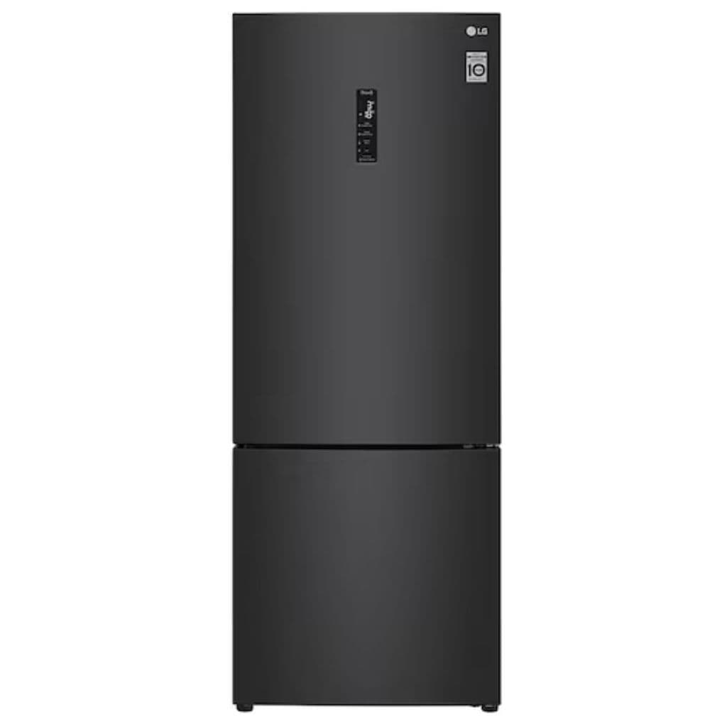 Geladeira Smart LG Frost Free Inverter 451 Litros Inverse Preta Inox
