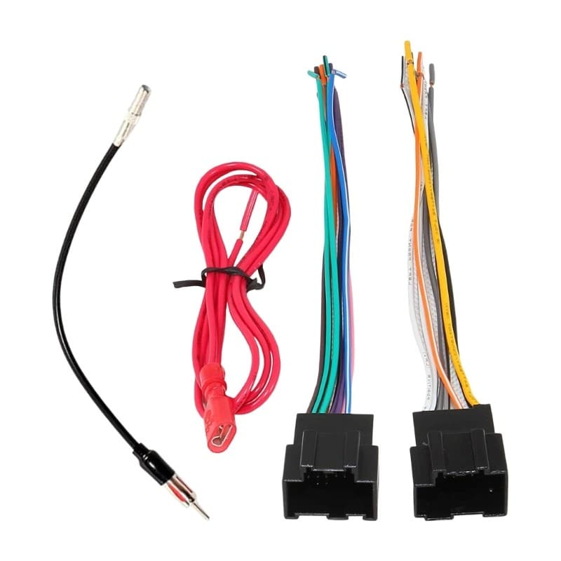 UKI Fácil Instalação Plug Play Chicote De Fiação De Rádio De Plástico E Adaptador De Plugue De Antena Conexão Rápida Ade