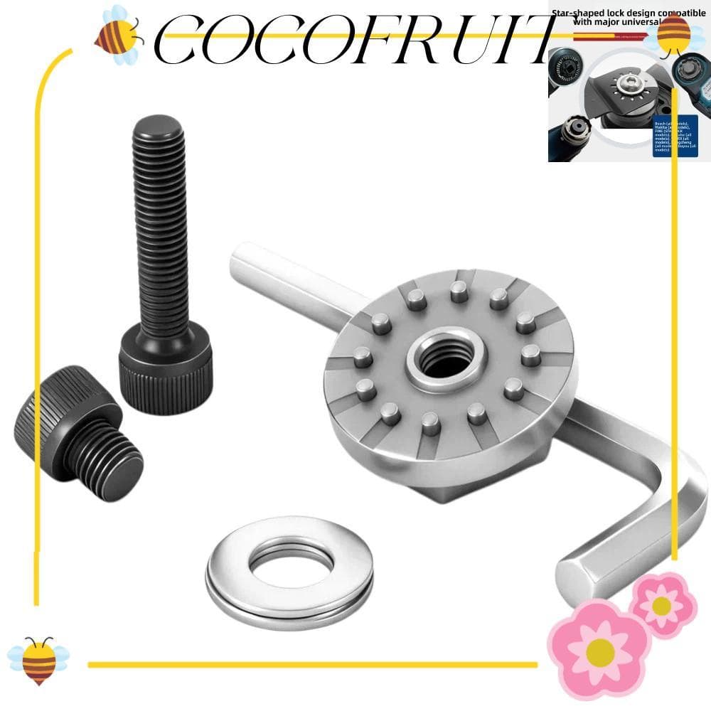 Adaptador Conversor Multiferramenta COCOFRUIT , De Conexão Rápida De Instalação Aço Carbono