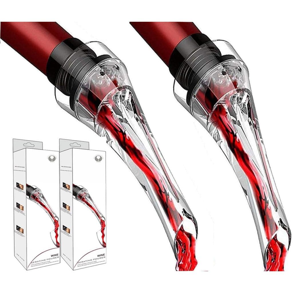 Bico Aerador de Vinho 2 Peças, Aerador de Vinho Premium de Qualidade Profissional, Bico Aerador de Vinho, 2 Pacotes
