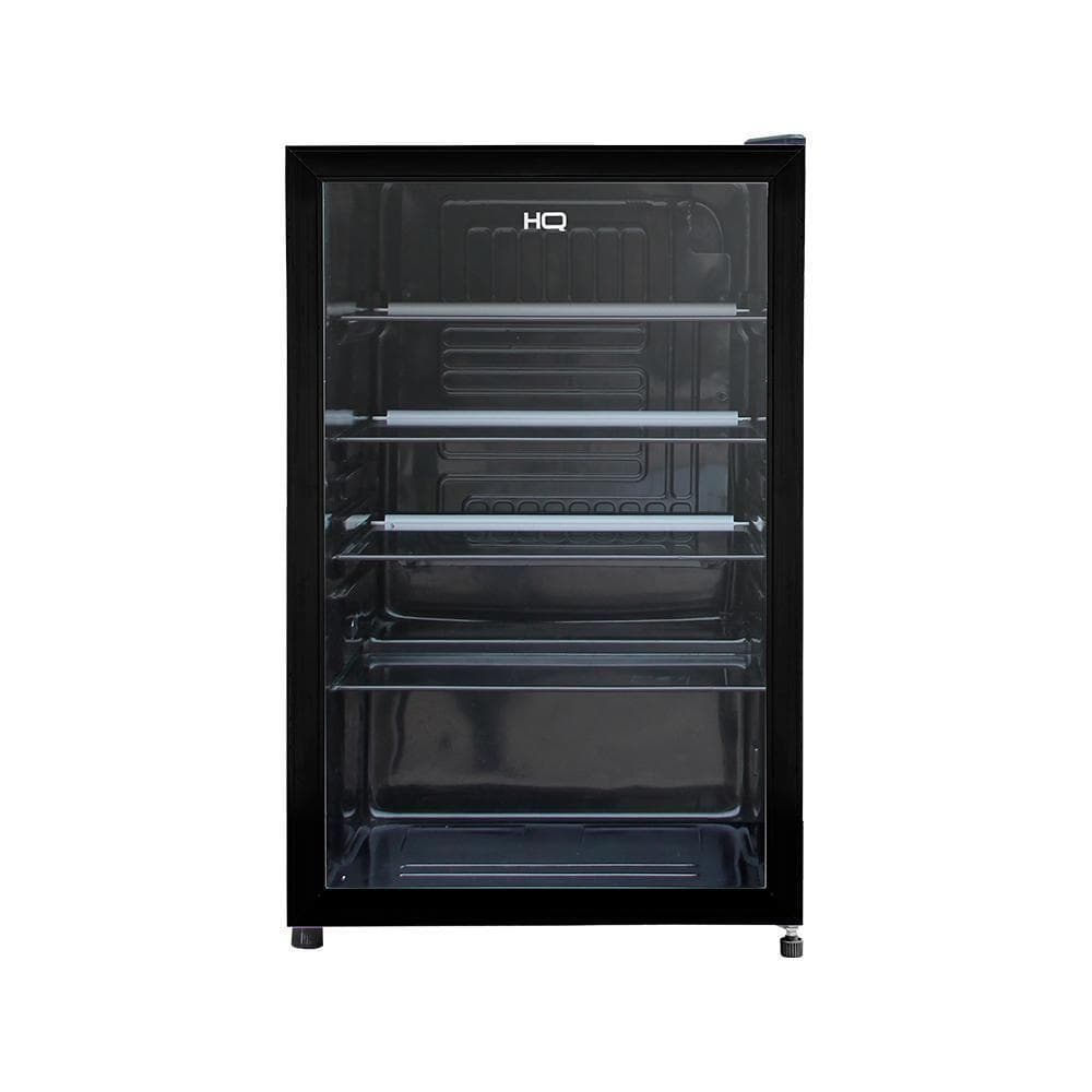 Frigobar Expositor Vertical HQ-130FBPVL Vidro Duplo 130 Litros Preto 220V
