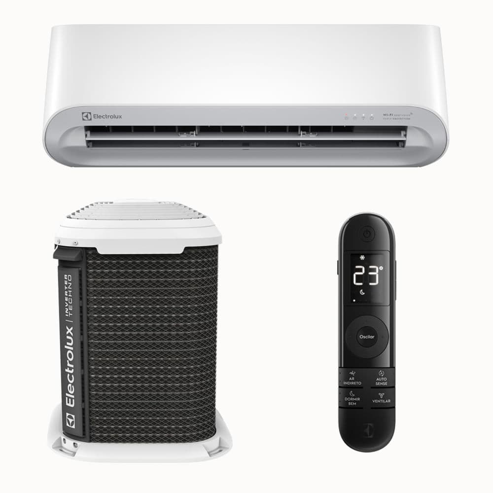 Ar Condicionado Split Hi Wall Electrolux Color Wi-Fi Inverter 9.000 Btus Frio 220v R-32