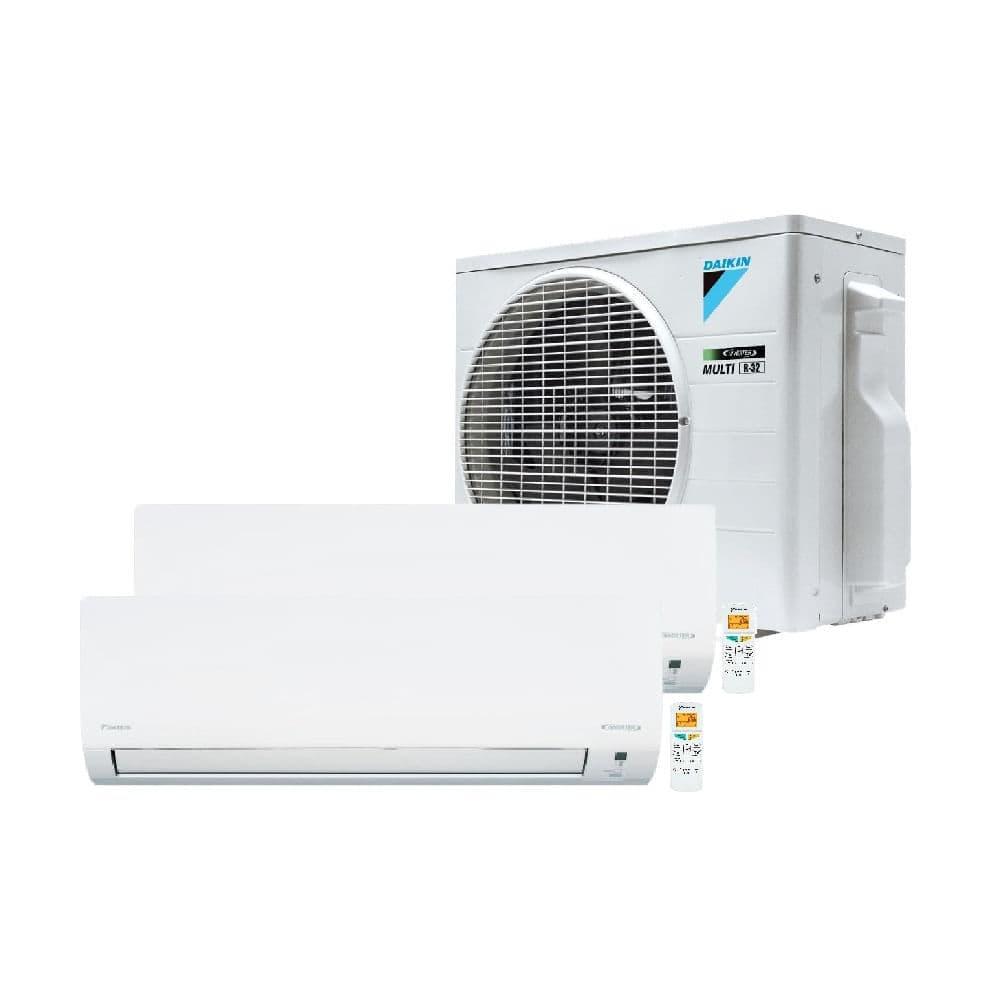 Ar Condicionado Bi Split Hi Wall Inverter Daikin Lite Smart 2x9000BTUh Quente e Frio 2MXC18RMVM 220V