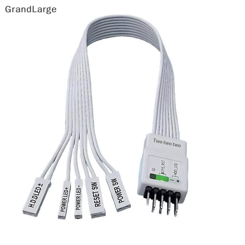 [GrandLarge] Cabo Do Painel Frontal Da Placa-Mãe 20cm 30cm 50cm 9Pin F Adaptador De Fácil Instalação DIY Para Conexão De