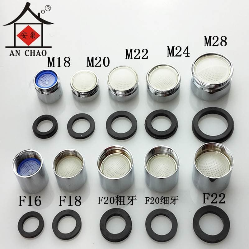 Torneira aerador filtro malha núcleo interno de aço inoxidável poupança de água à prova de respingo bico aerador forro a