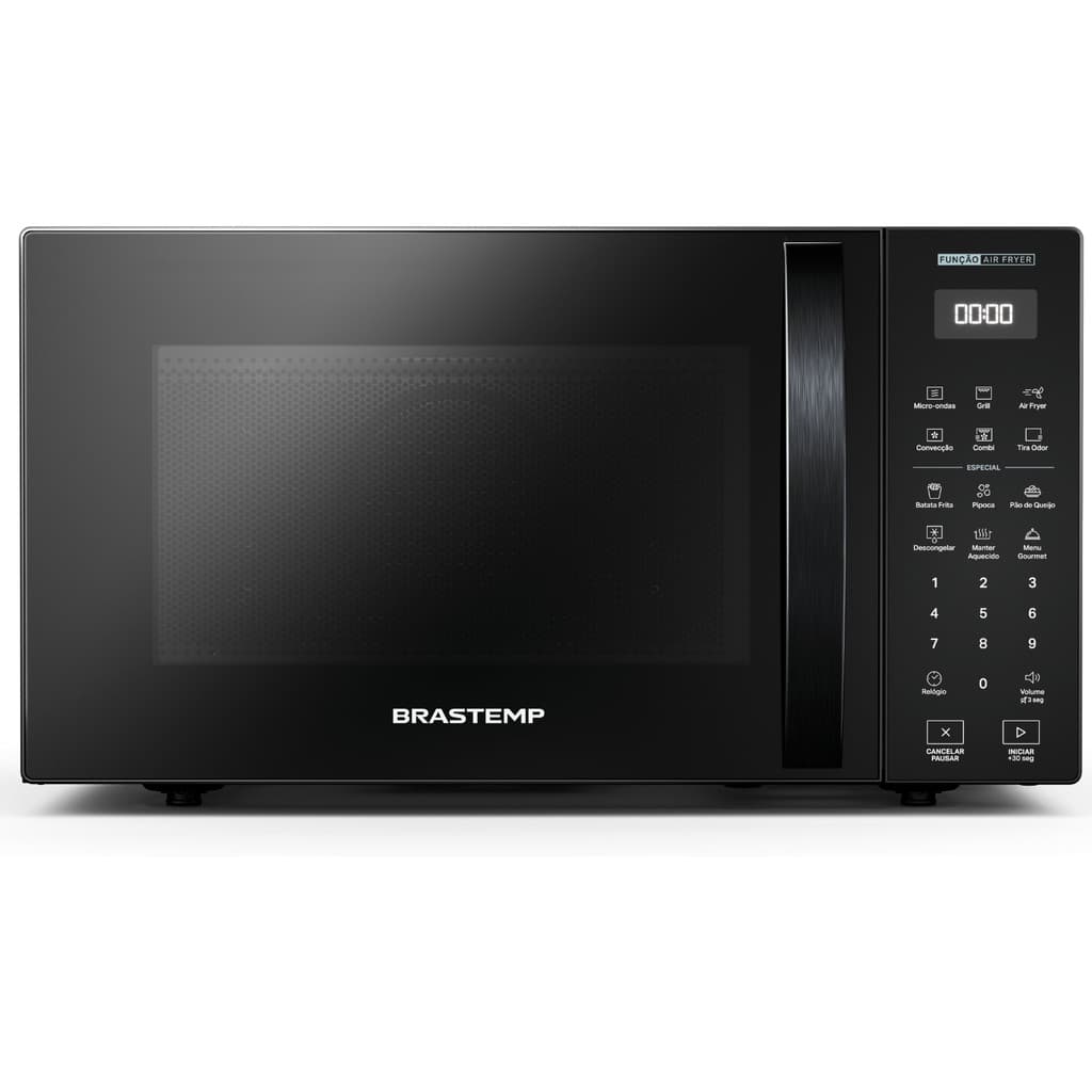 Micro-ondas Air Fryer Brastemp Preto 29 Litros - BMC29AE