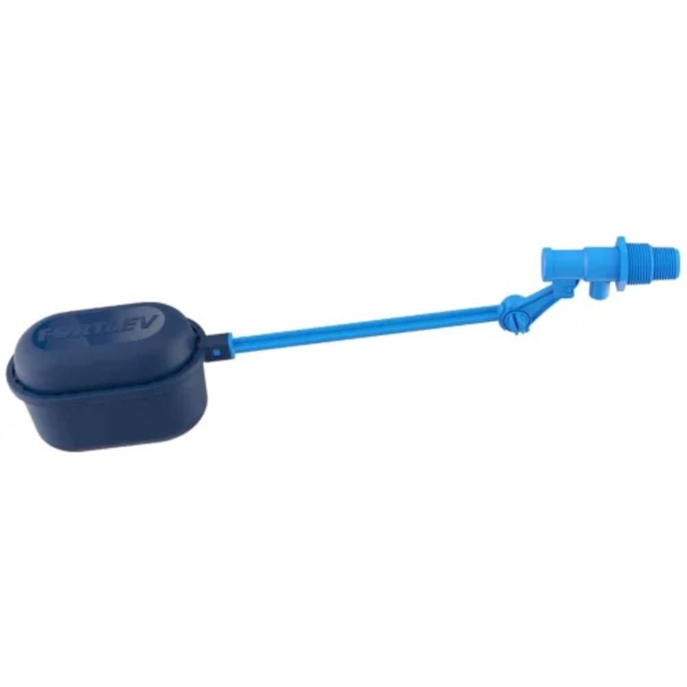 Torneira de boia para caixa d'água com haste ABS 1/2? 3/4' azul da marca Fortlev