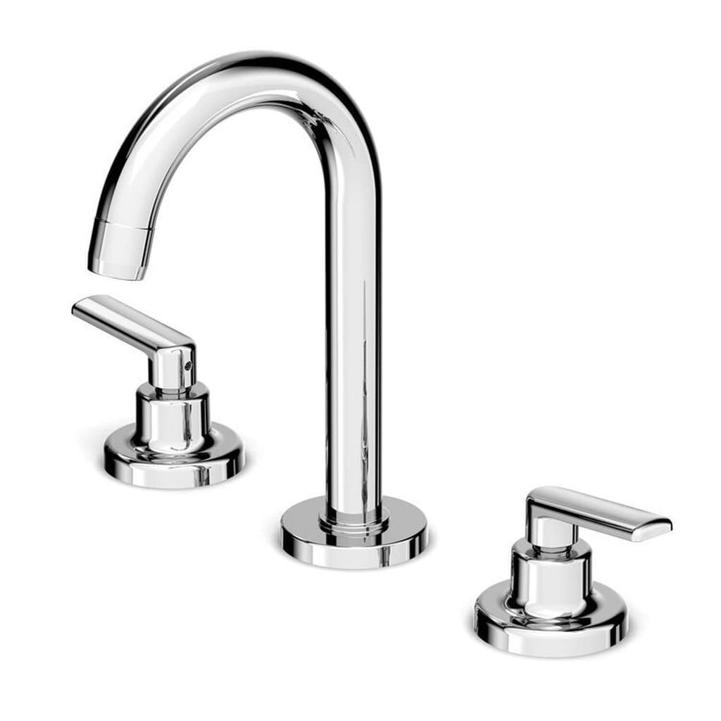 Kit com 2 Misturador para Lavatório de Mesa 3 Furos Bica Alta com Valvula de Escoamento Smart-n