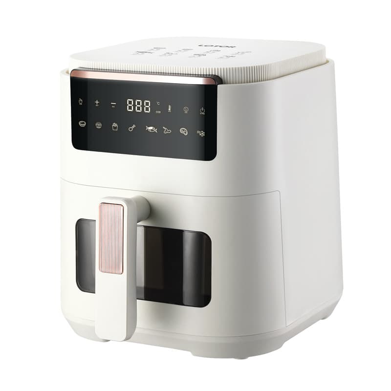 Little guaxinim fritadeira de ar doméstico novo estilo Visual inteligente grande capacidade 5L L vapor fritadeira elétri